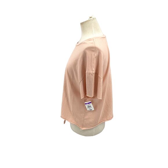 Honeydew Intimates Pink Off The Grid Knit Tie T-shirt Size Medium NWOT $38 MSRP - Picture 6 of 7